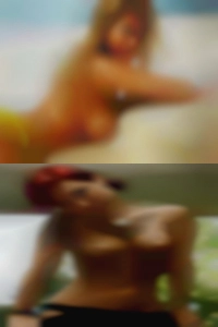 Man massages eating naked woman.